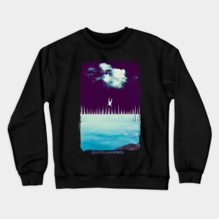 Every Time I Dream Of Falling - Surreal Double Exposure Crewneck Sweatshirt